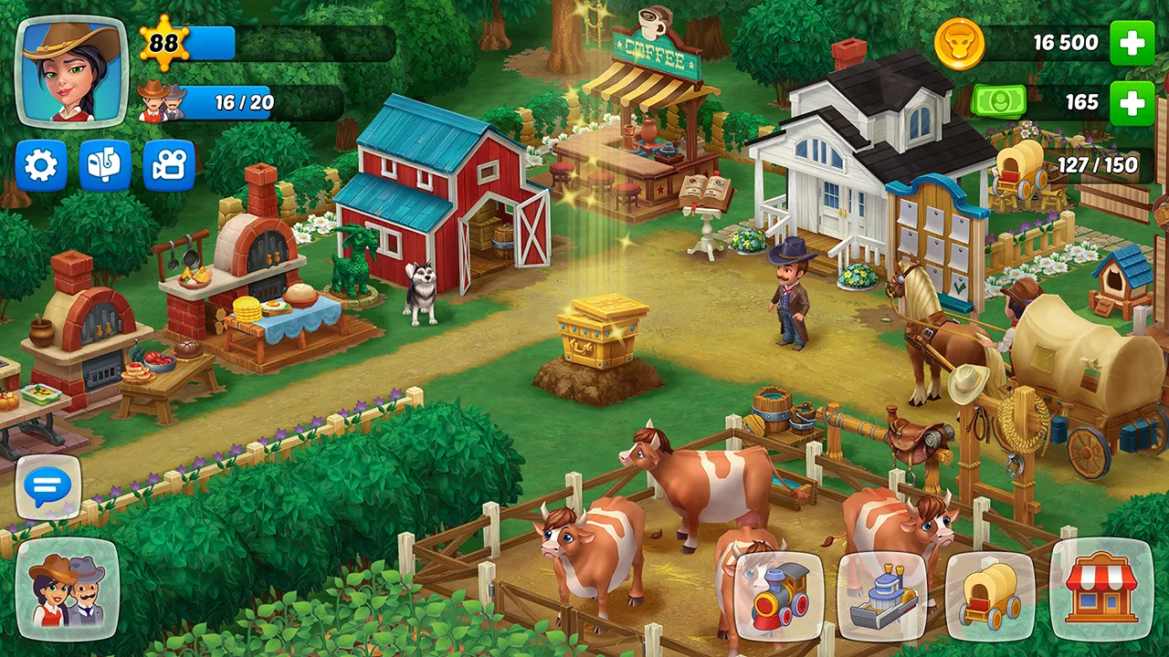 Wild West: Farm Town Build | Indus Appstore | Screenshot