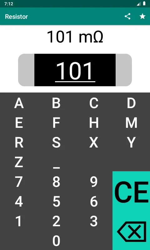 SMD Resistor Code - Calculator | Indus Appstore | Screenshot