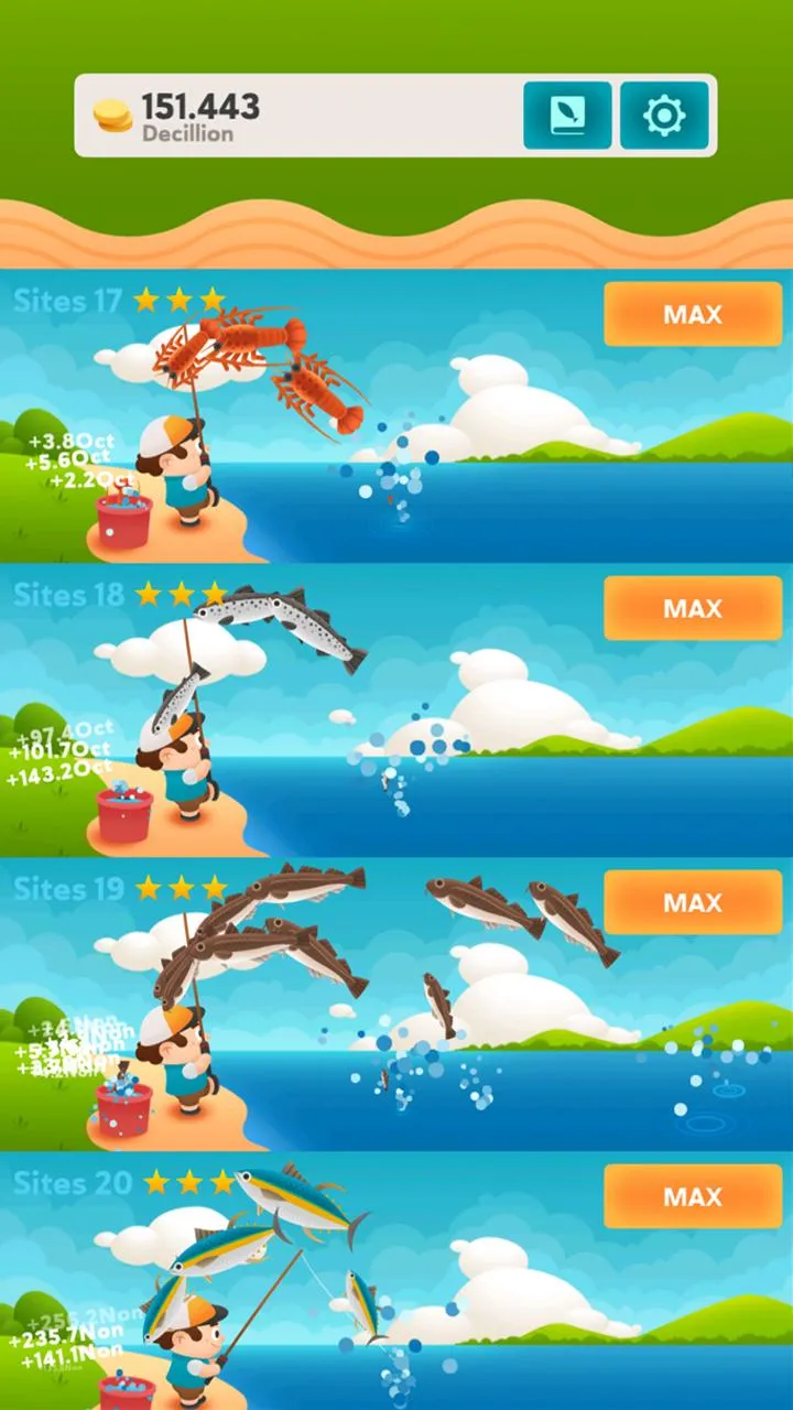 Idle fishing inc. | Indus Appstore | Screenshot