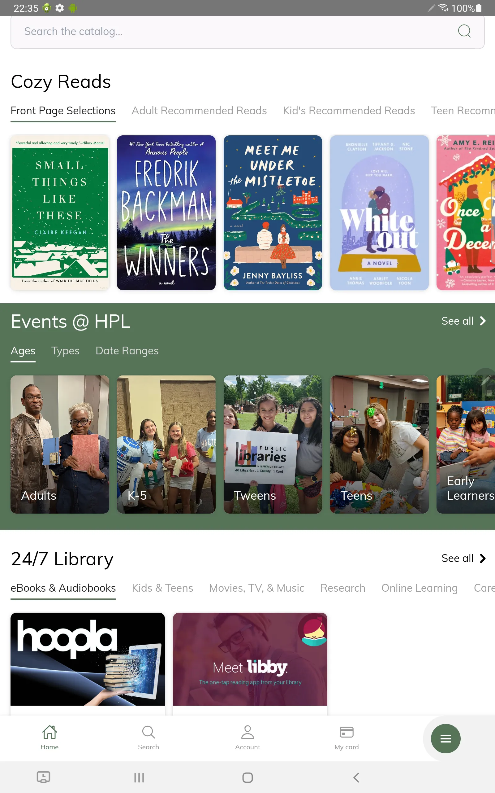 Homewood Public Library | Indus Appstore | Screenshot