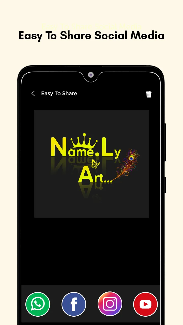 Your Name Art : Mirror Name | Indus Appstore | Screenshot