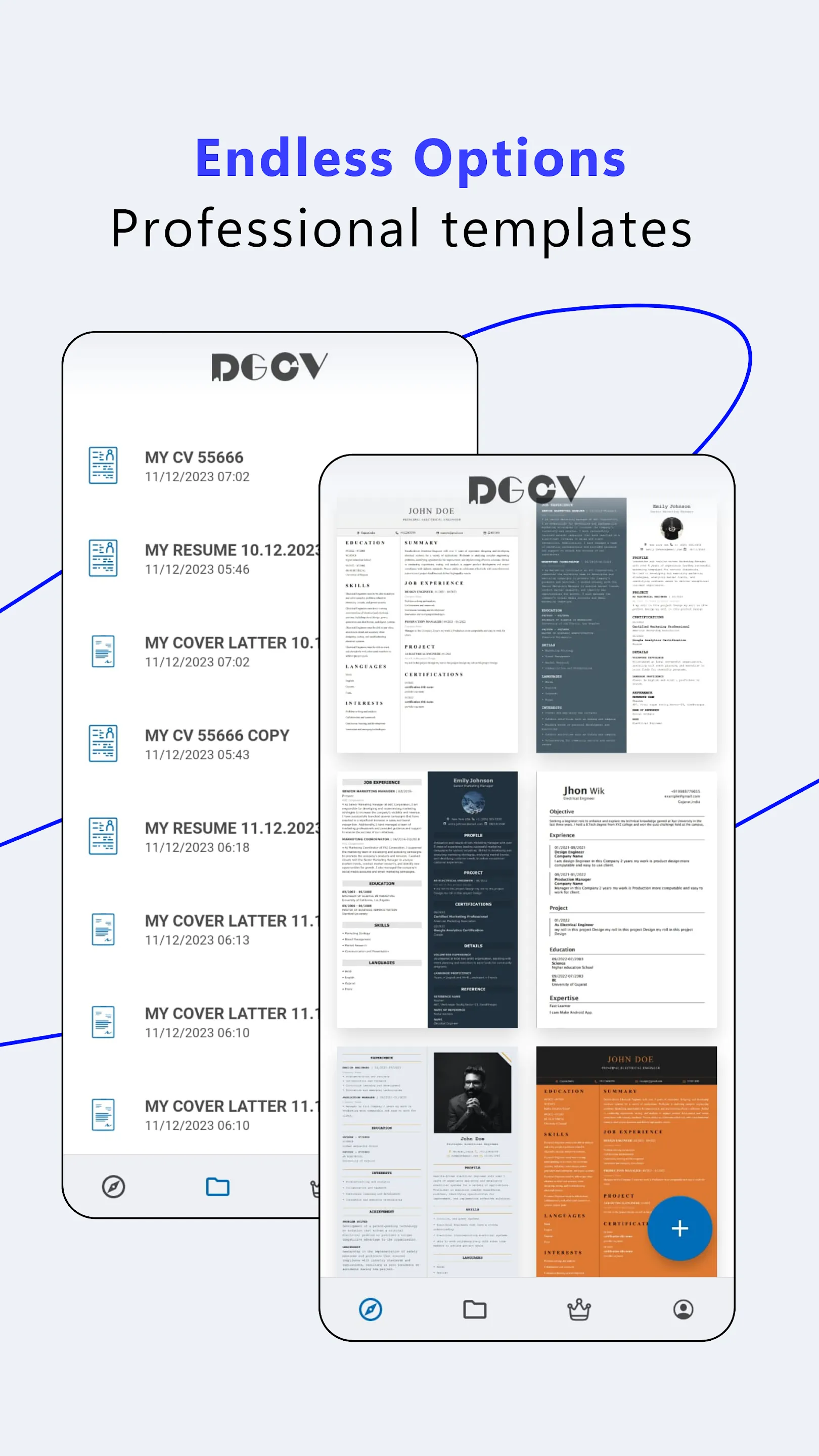 DGCV: Resume cv builder online | Indus Appstore | Screenshot