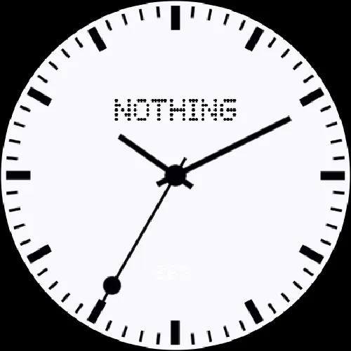 Nothing OS Watch Face | Indus Appstore | Screenshot