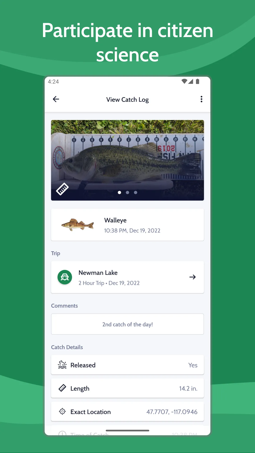 MyCatch - Fishing App | Indus Appstore | Screenshot