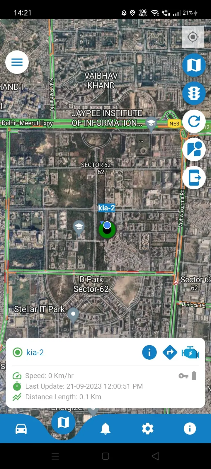 AK GPS TRACKING | Indus Appstore | Screenshot