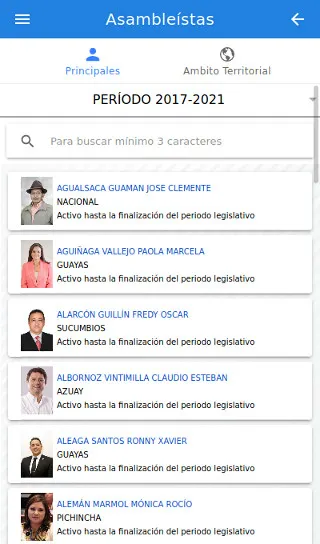 Asamblea Ecuador | Indus Appstore | Screenshot