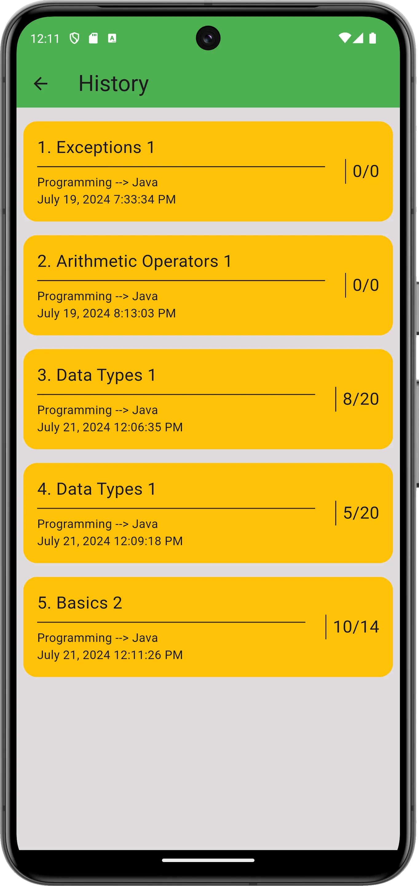 Java MCQ for Interviews | Indus Appstore | Screenshot