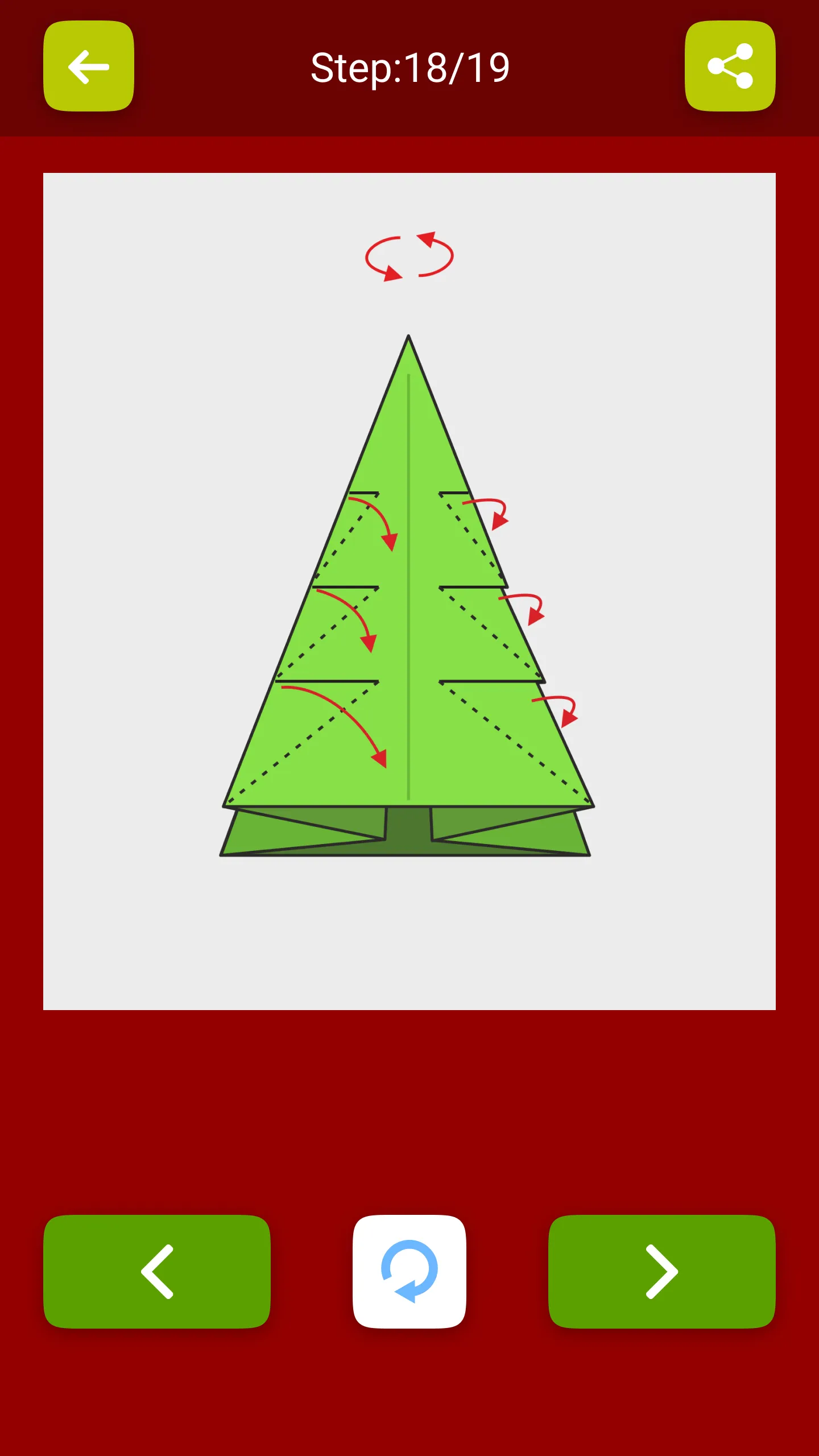 Origami Christmas Decorations | Indus Appstore | Screenshot