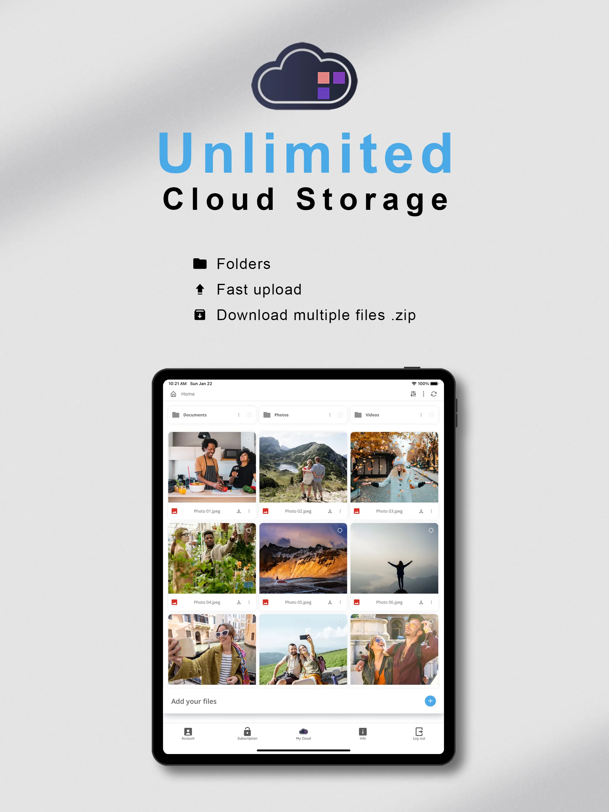 PIXEL CLOUD Unlimited Storage | Indus Appstore | Screenshot