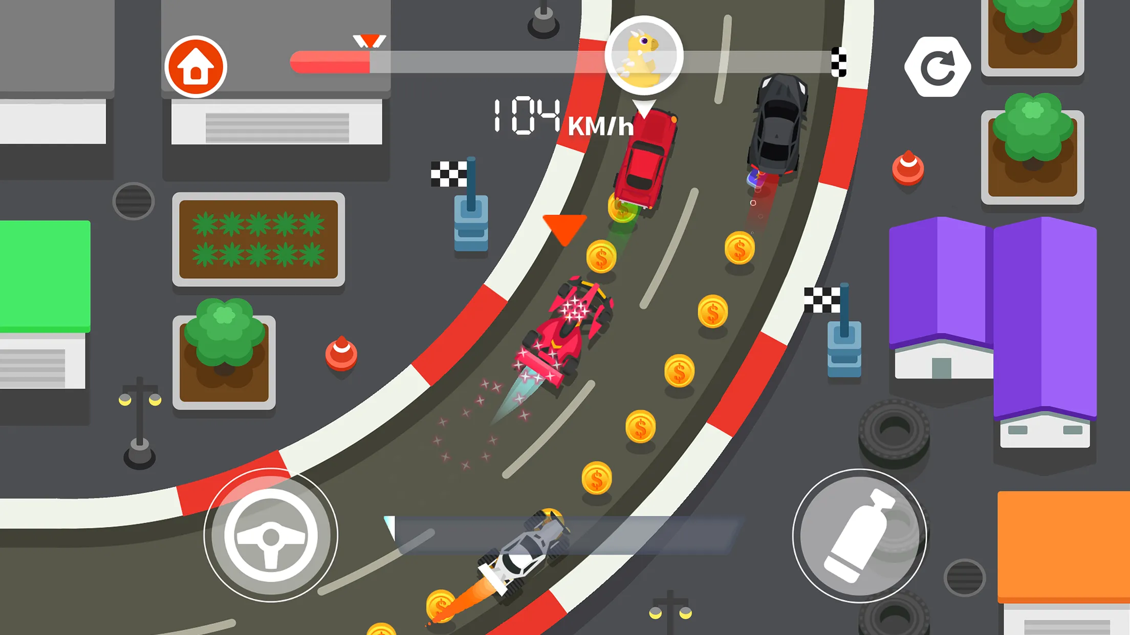 Coding for kids - Racing games | Indus Appstore | Screenshot