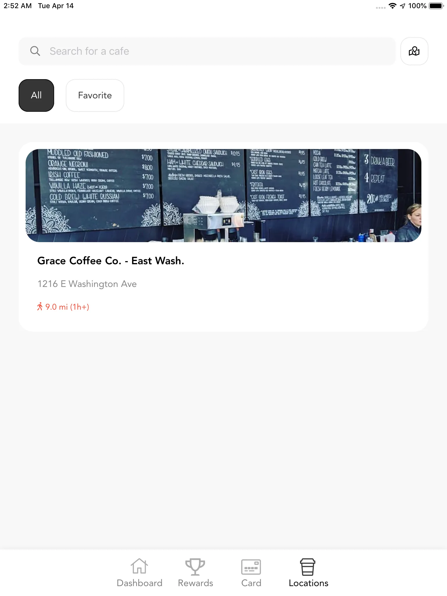 Grace Coffee Co. | Indus Appstore | Screenshot