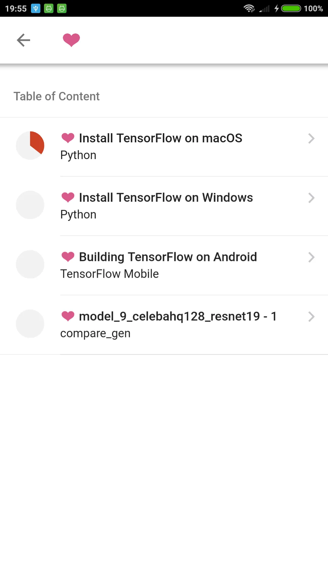 TensorFlow 1.9 Docs | Indus Appstore | Screenshot