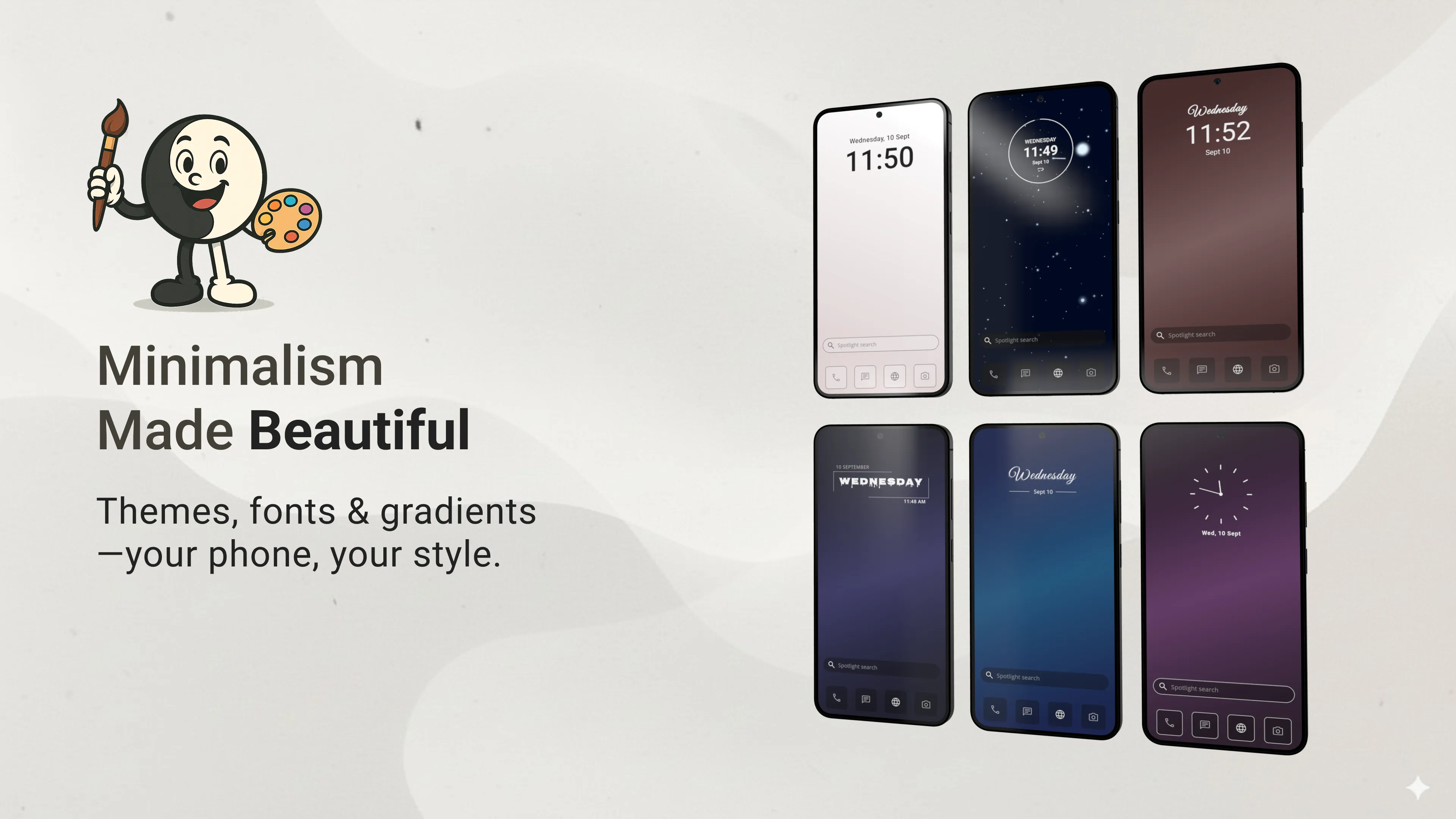 Yin Yang Minimalist Launcher | Indus Appstore | Screenshot