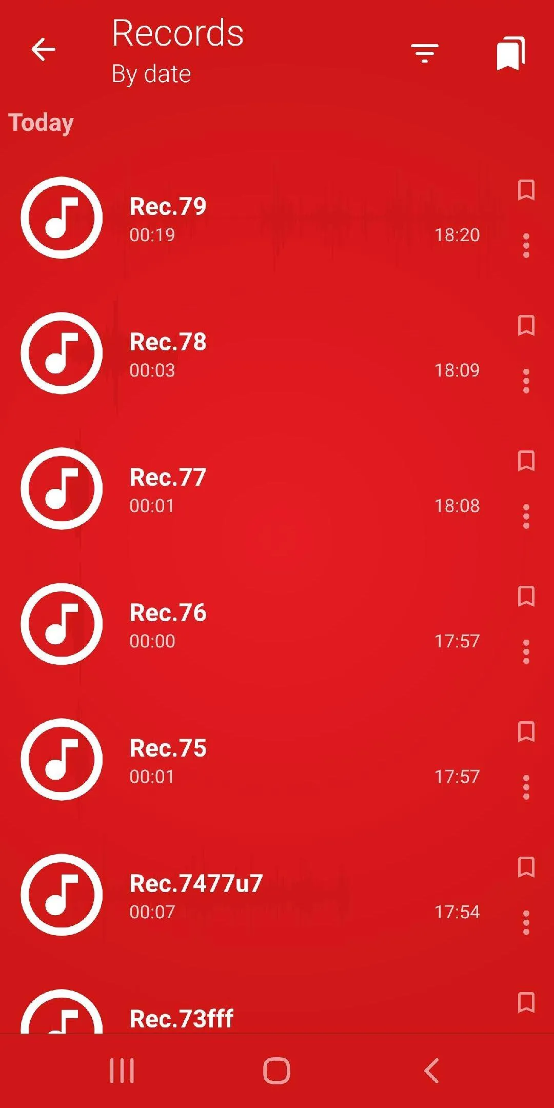 Voice Recorder | Indus Appstore | Screenshot