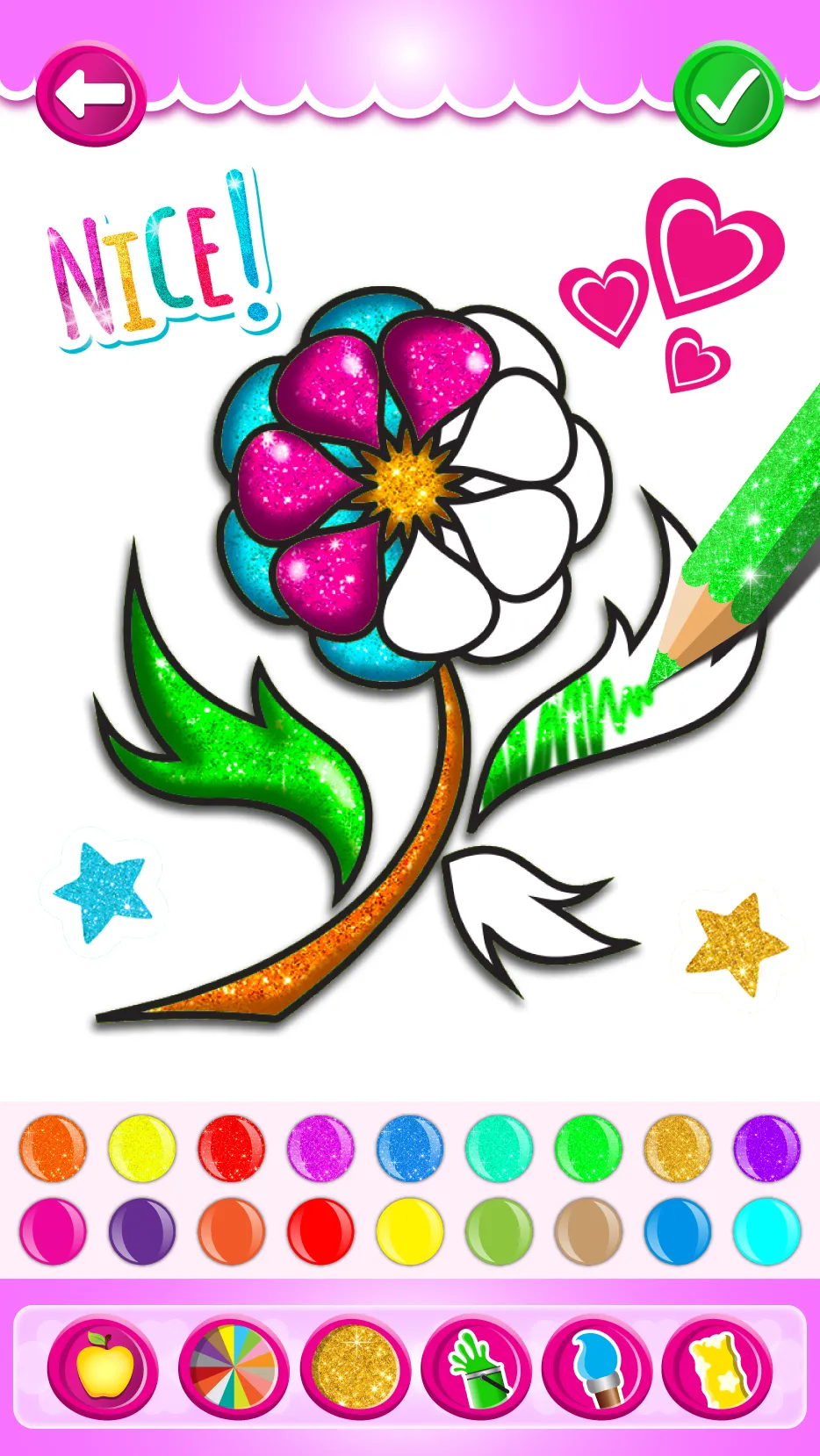 Rainbow Flower Coloring and Dr | Indus Appstore | Screenshot