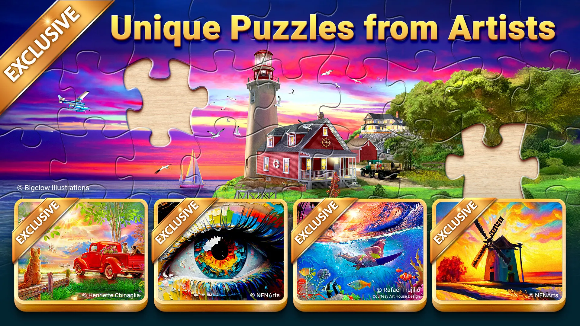 Magic Jigsaw Puzzles－Games HD | Indus Appstore | Screenshot
