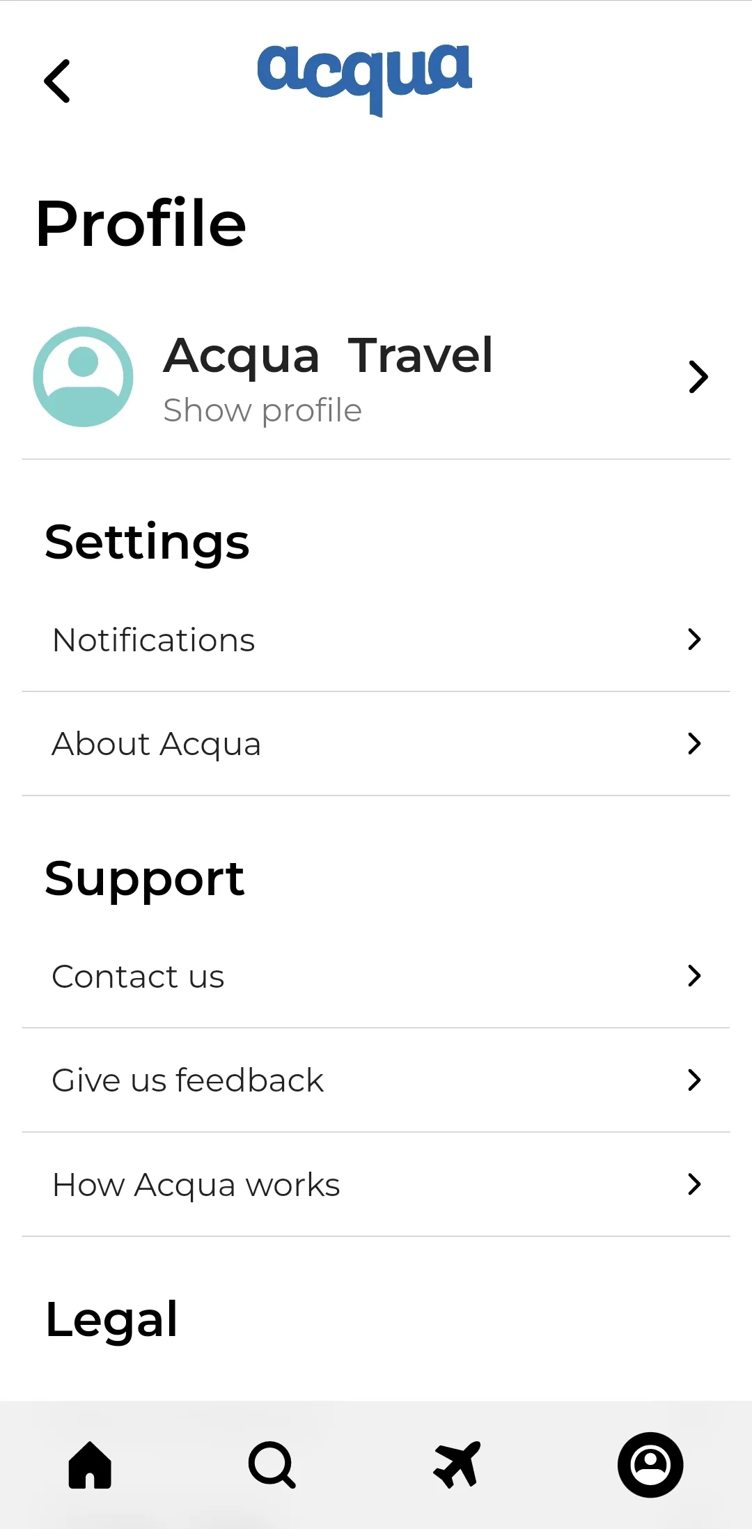 Acqua Travels | Indus Appstore | Screenshot