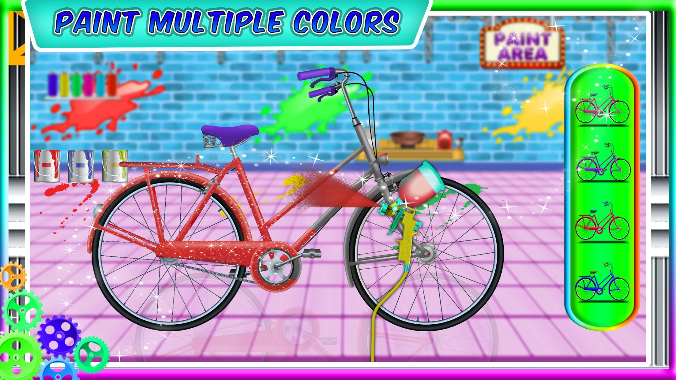 Bicycle Games: Mechanic Shop | Indus Appstore | Screenshot