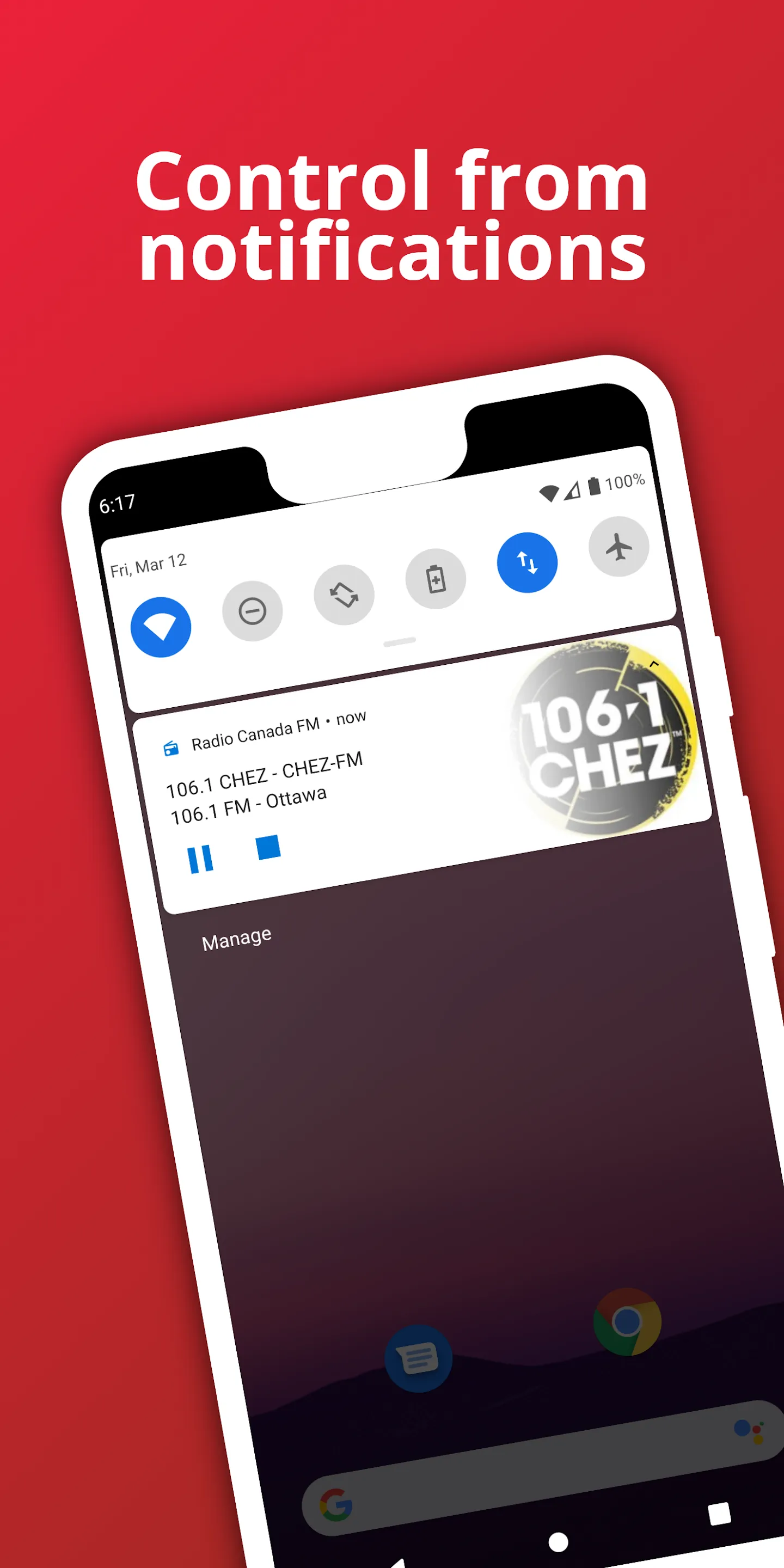 Radio Canada: Radio Player App | Indus Appstore | Screenshot