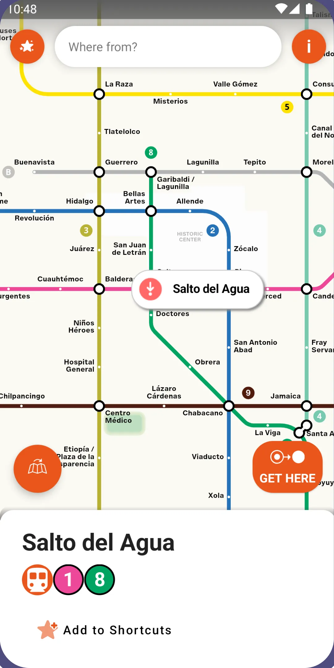 Mexico City Metro Map & Route | Indus Appstore | Screenshot