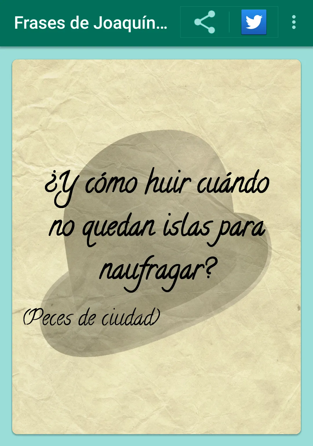 Joaquín Sabina Quotes | Indus Appstore | Screenshot