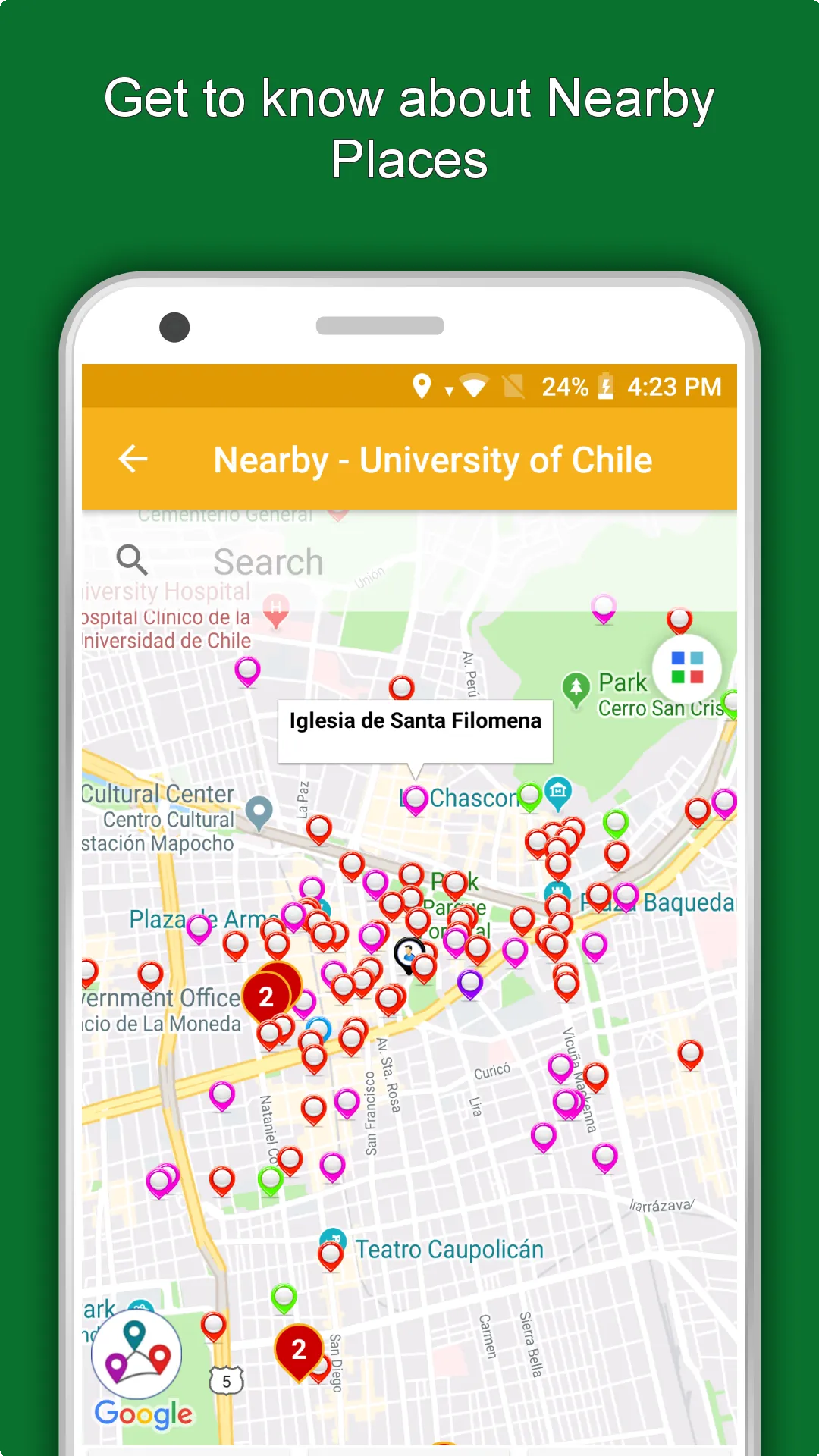 Chile Travel & Explore, Offlin | Indus Appstore | Screenshot