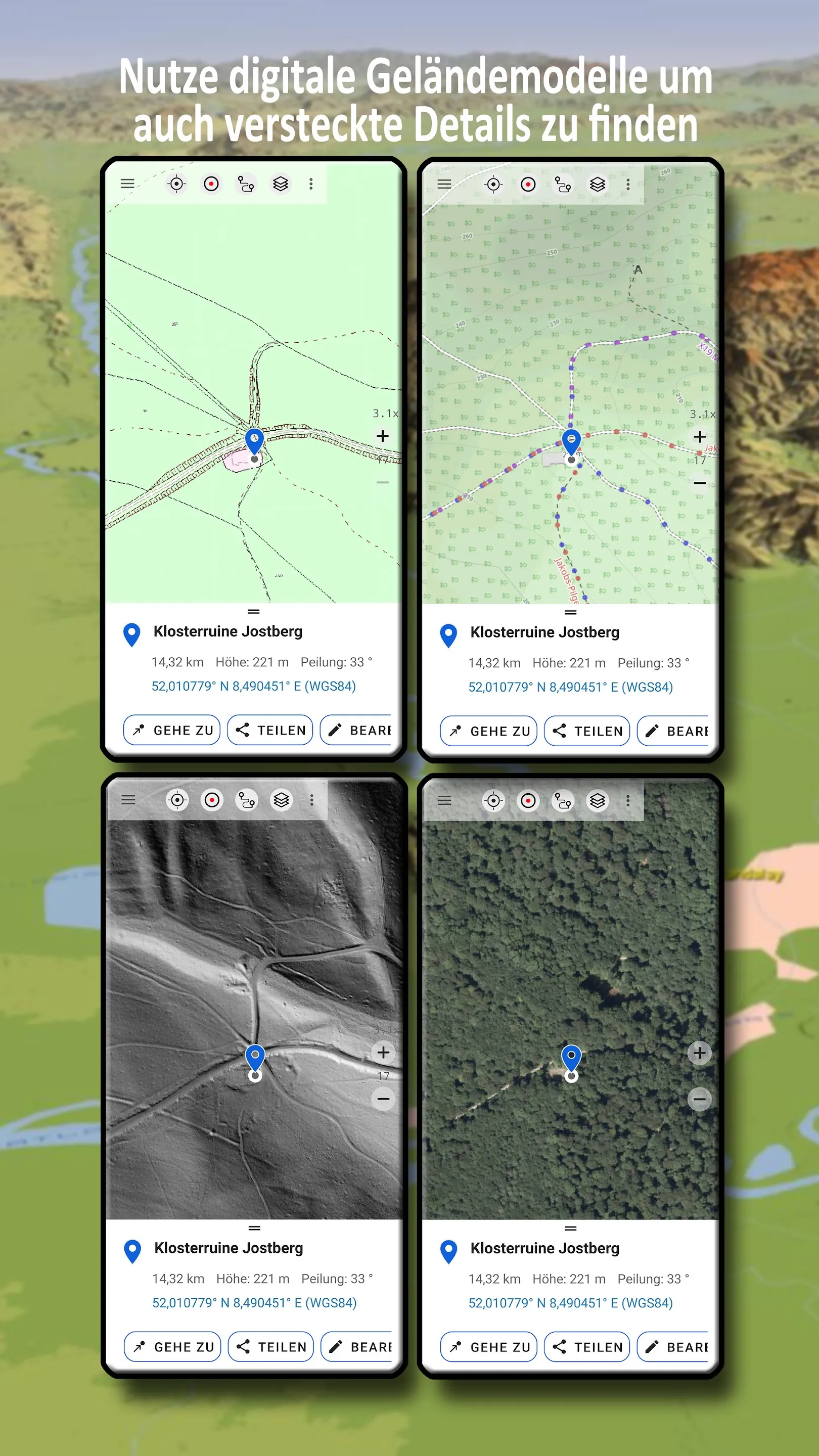 German Topo Maps | Indus Appstore | Screenshot