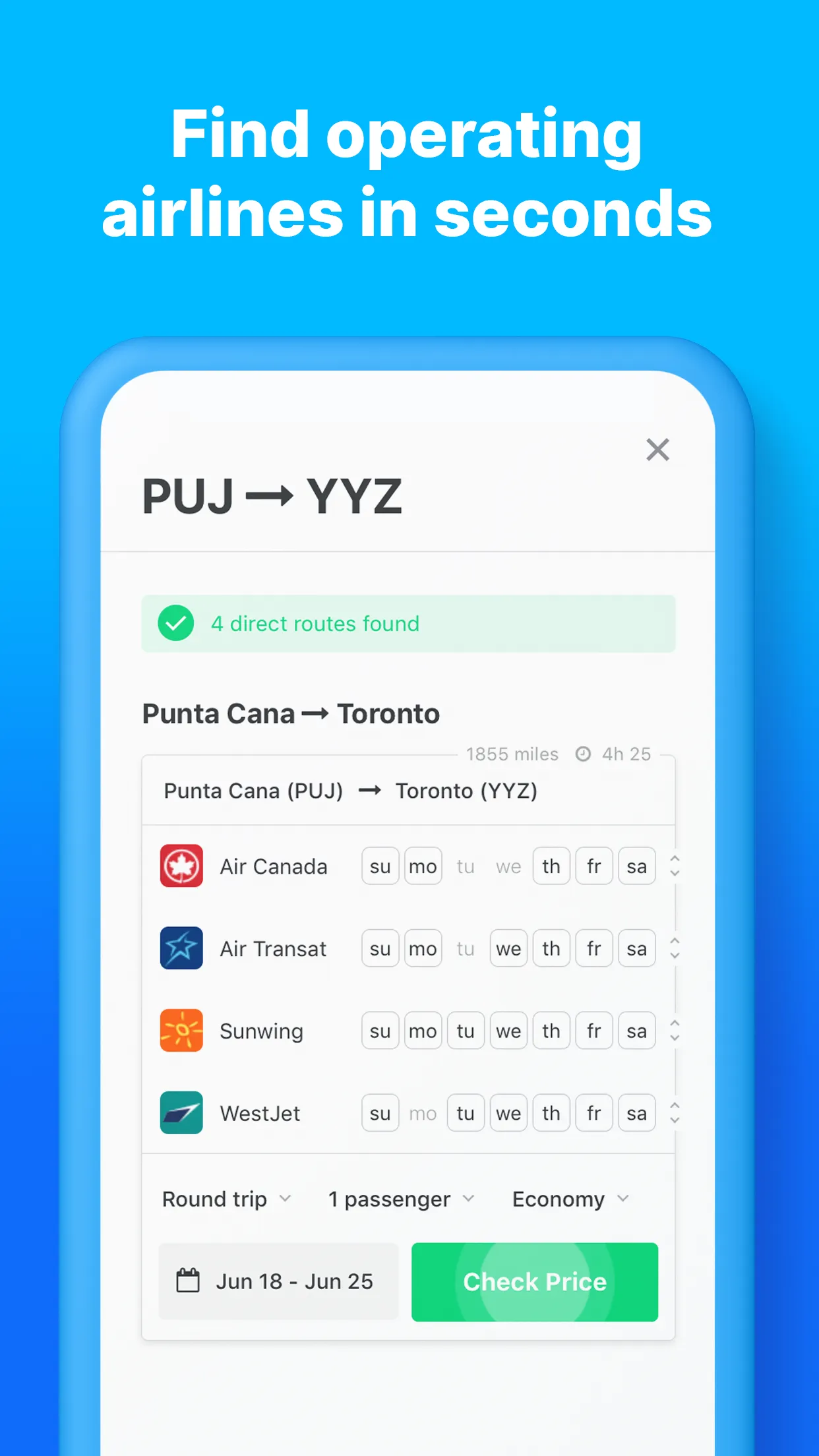 FlightConnections | Indus Appstore | Screenshot