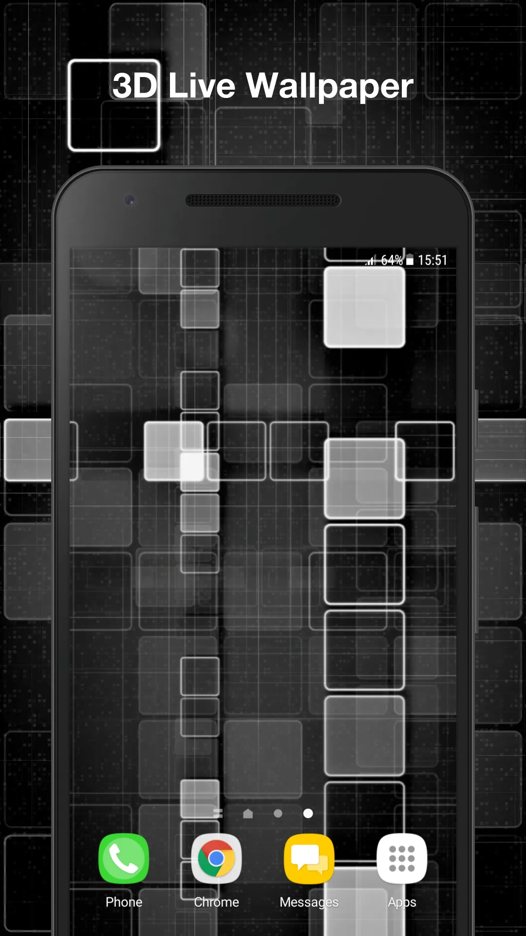 Black and White Live Wallpaper | Indus Appstore | Screenshot