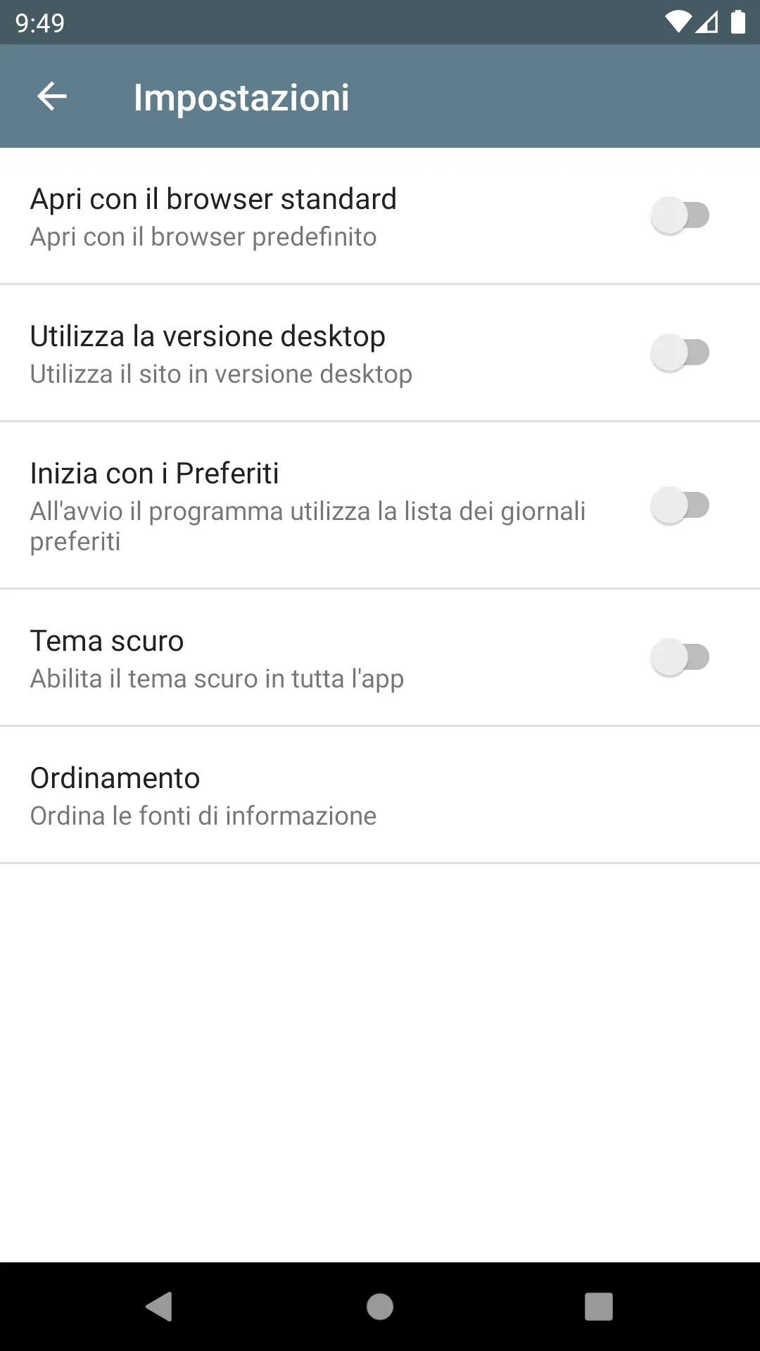 Quotidiani Italiani | Indus Appstore | Screenshot