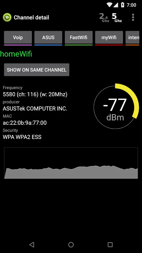 Wifi Analyzer | Indus Appstore | Screenshot