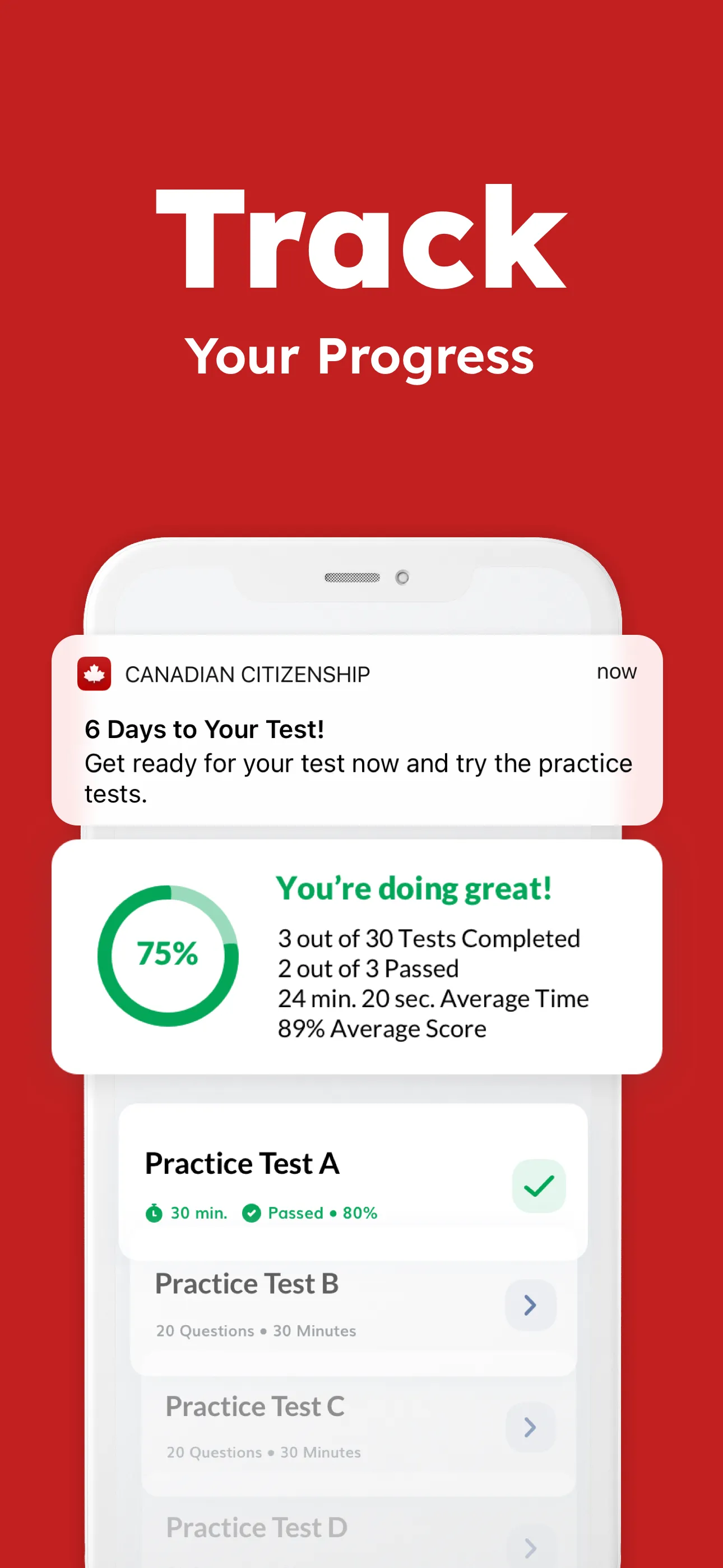 Canadian Citizenship Test 2024 | Indus Appstore | Screenshot