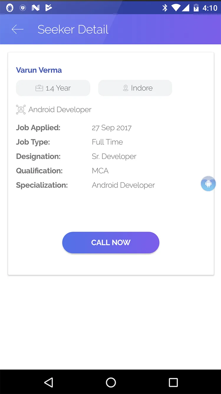 Job Portal | Indus Appstore | Screenshot