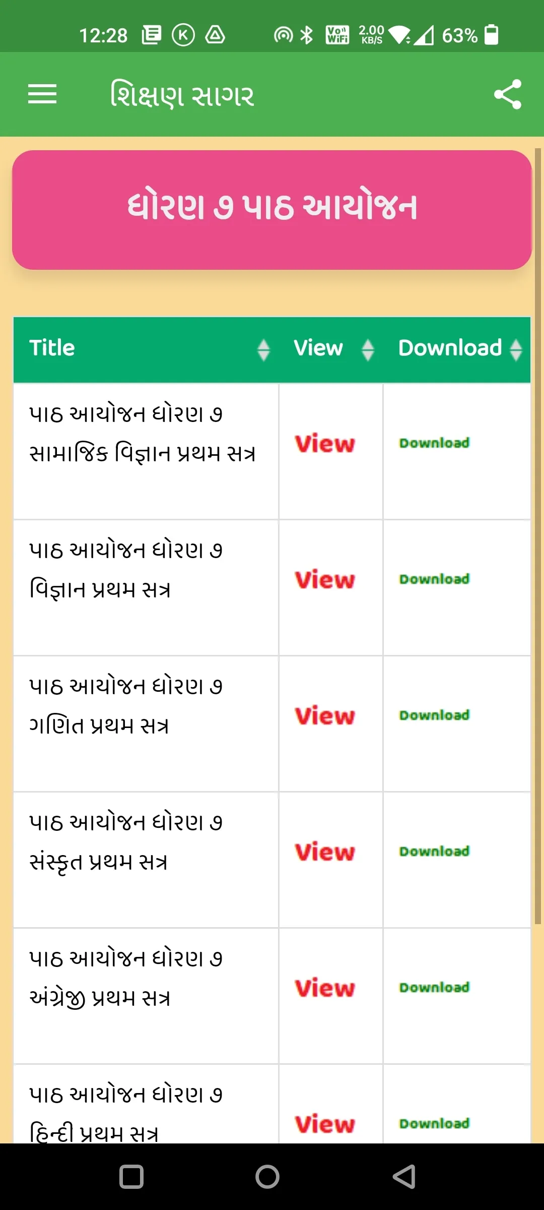 Shikshan Sagar | Indus Appstore | Screenshot