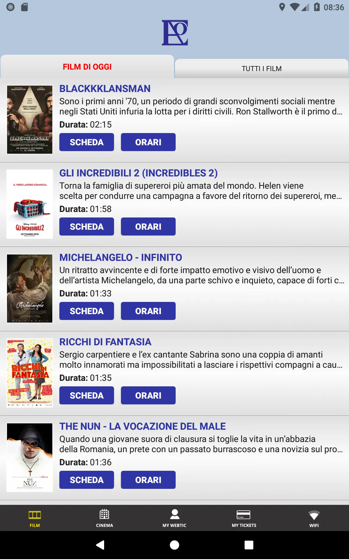 Webtic Raffaello Cinema | Indus Appstore | Screenshot