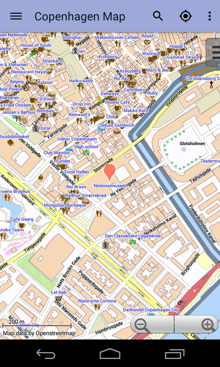 Copenhagen Offline City Map | Indus Appstore | Screenshot