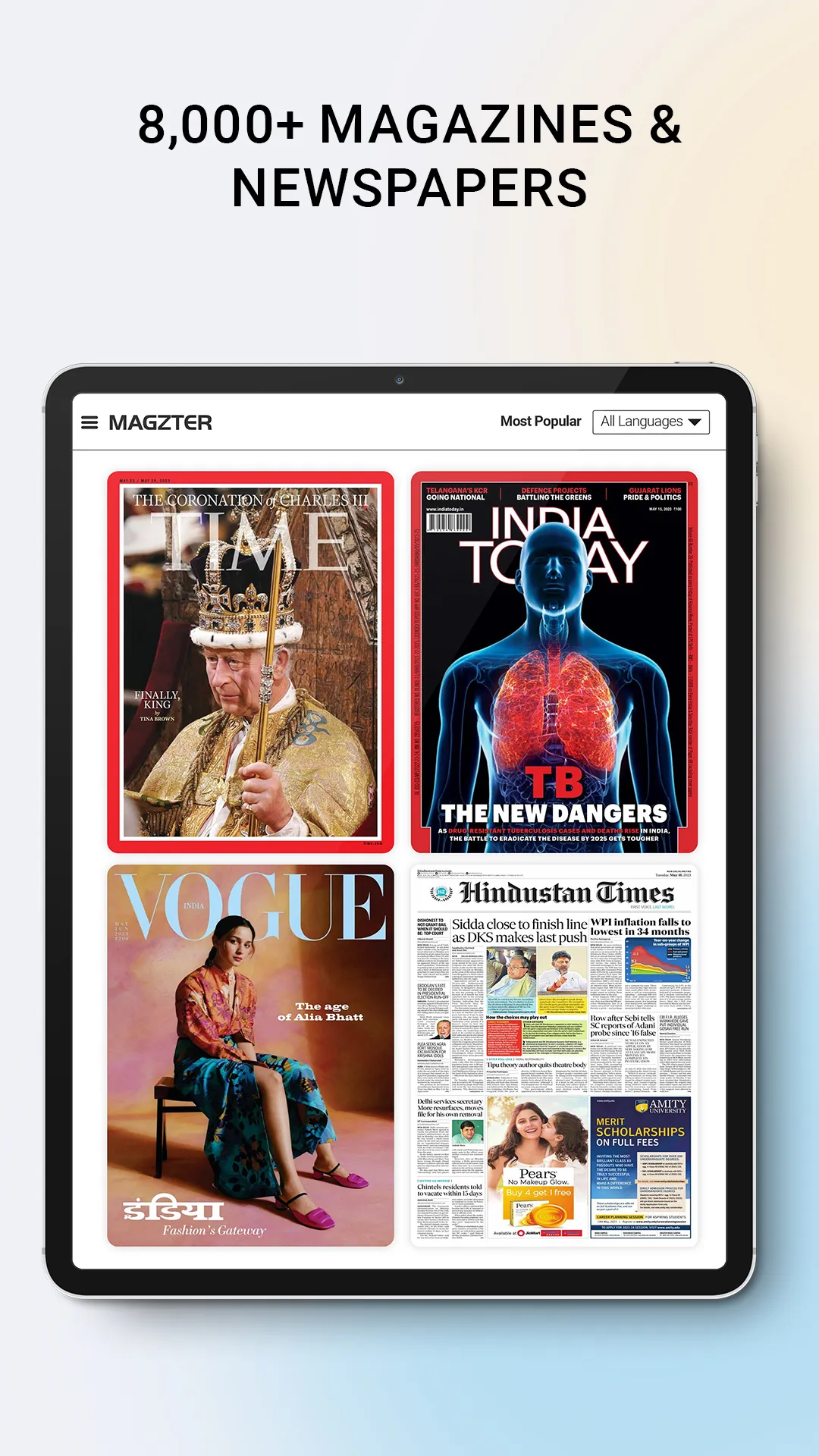 Magzter: Magazines, Newspapers | Indus Appstore | Screenshot