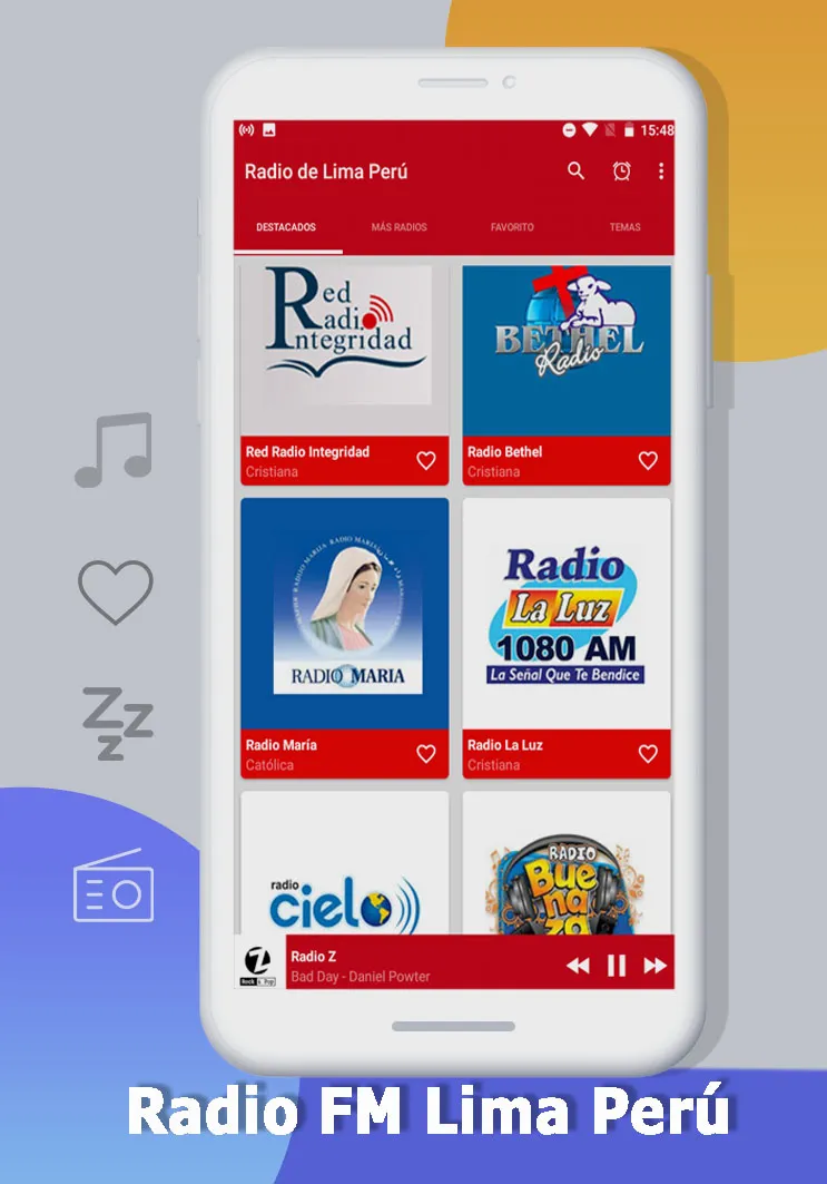 Radio FM Lima Peru | Indus Appstore | Screenshot