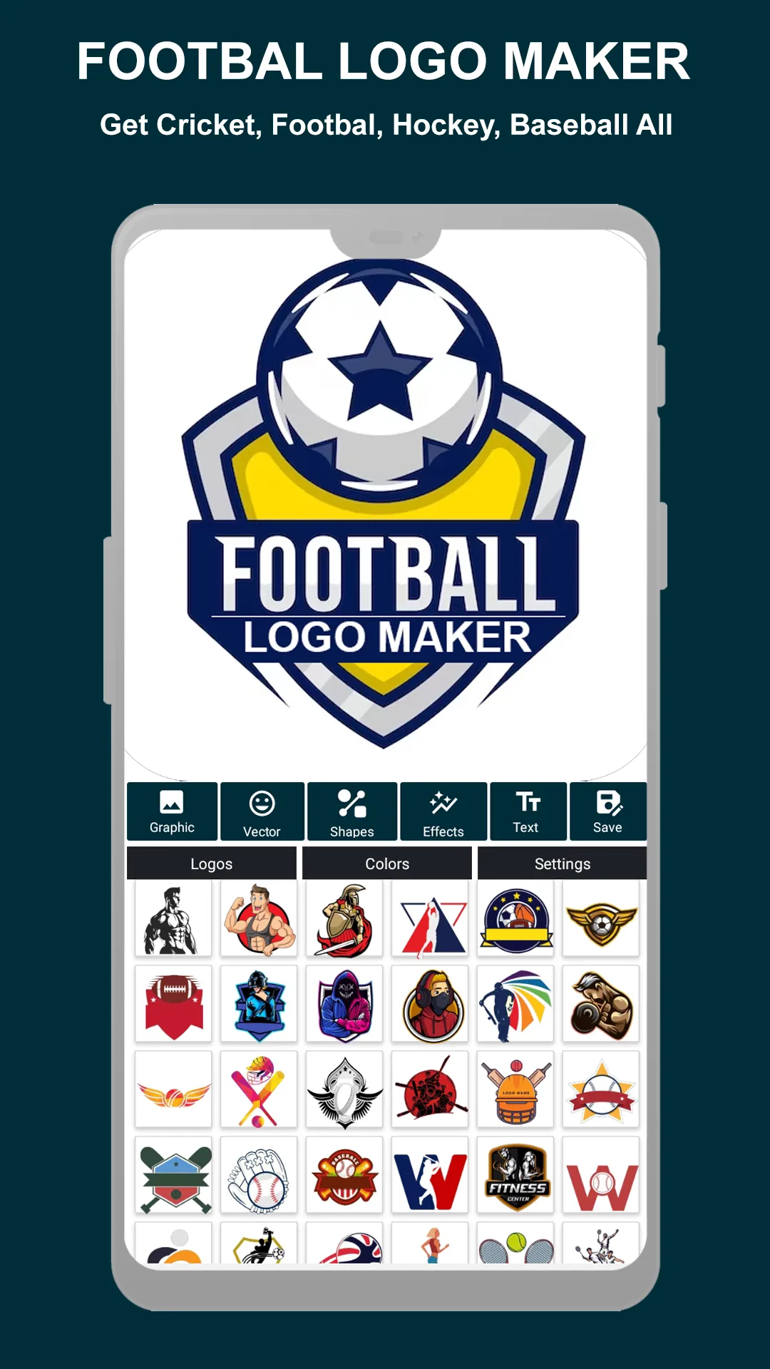 Sports Logo Maker, Logo Design | Indus Appstore | Screenshot