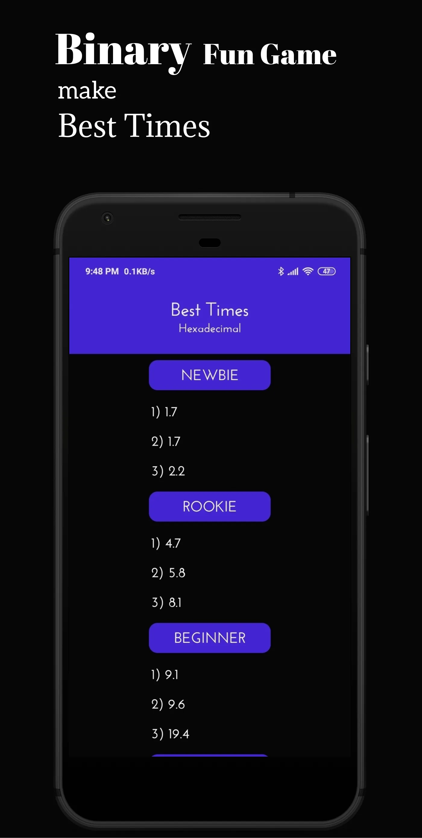 Binary Fun: Number System Game | Indus Appstore | Screenshot