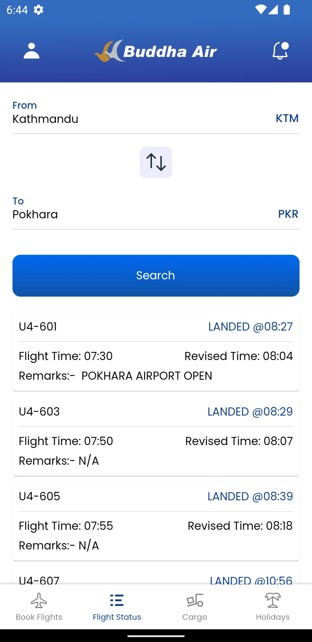 Buddha Air | Indus Appstore | Screenshot