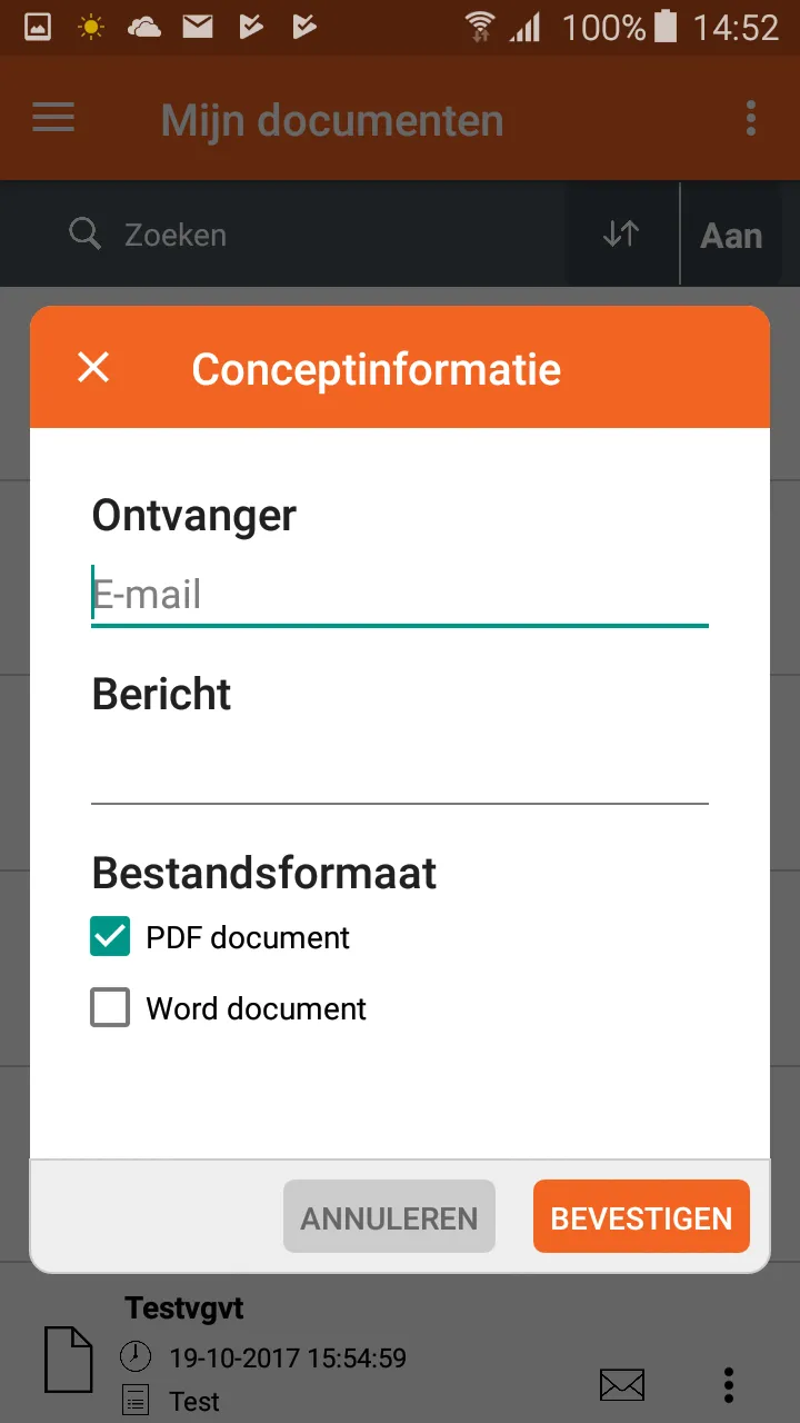 KP OH Formulieren | Indus Appstore | Screenshot