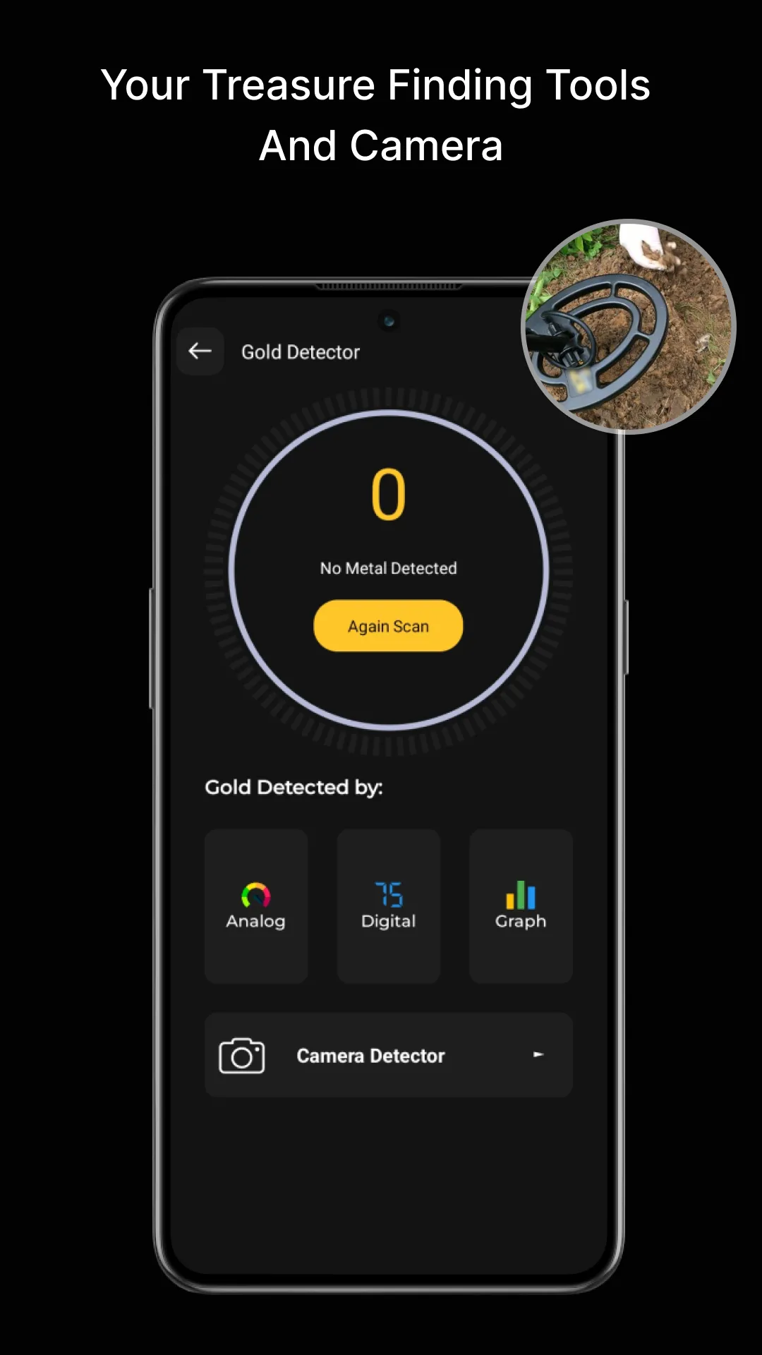 Metal Detector - Gold Finder | Indus Appstore | Screenshot