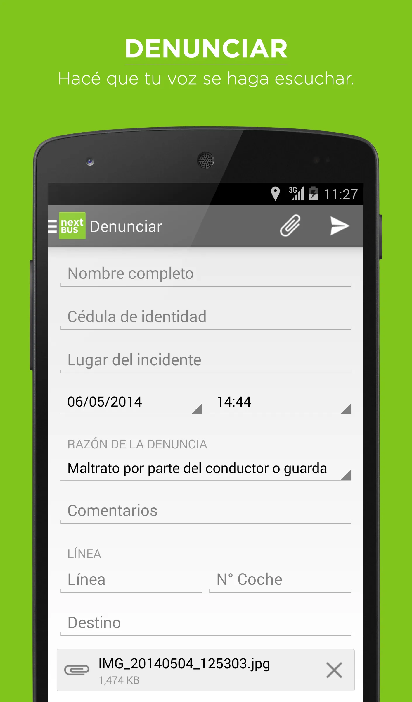 Nextbus Montevideo | Indus Appstore | Screenshot