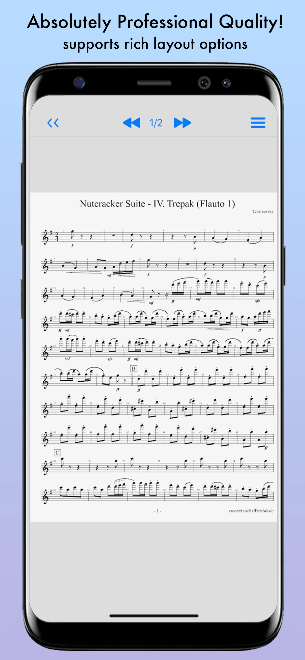 iWriteMusic - music composer | Indus Appstore | Screenshot