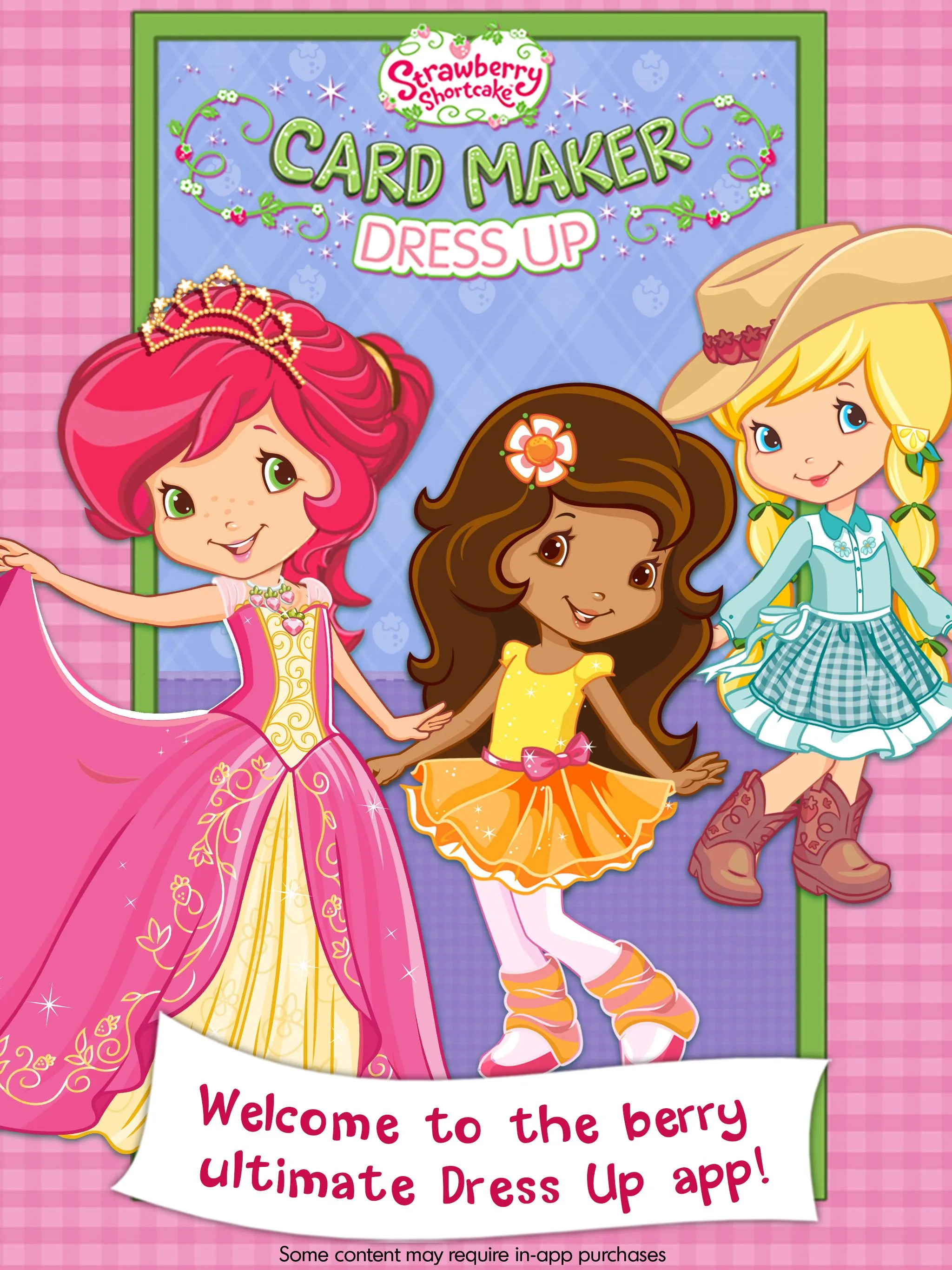 Strawberry Shortcake Dress Up | Indus Appstore | Screenshot