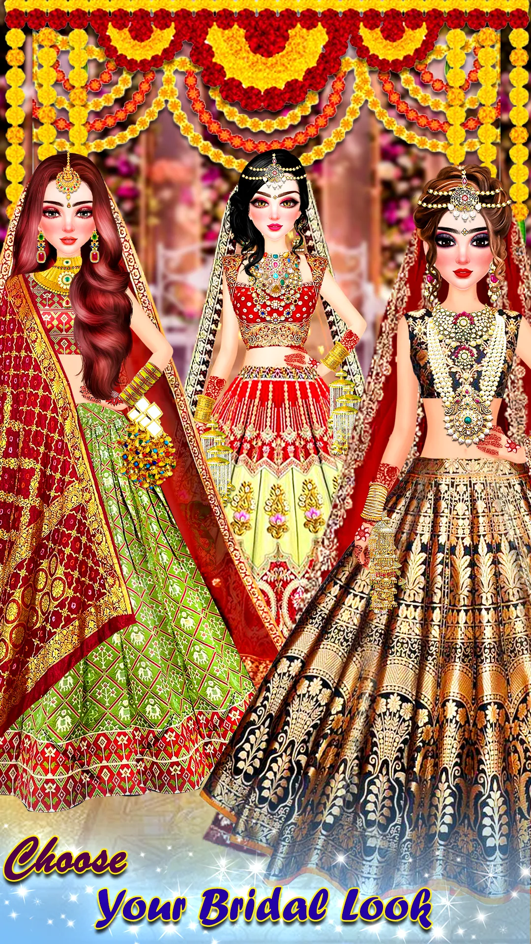 Indian Bride Dress Up Girl | Indus Appstore | Screenshot