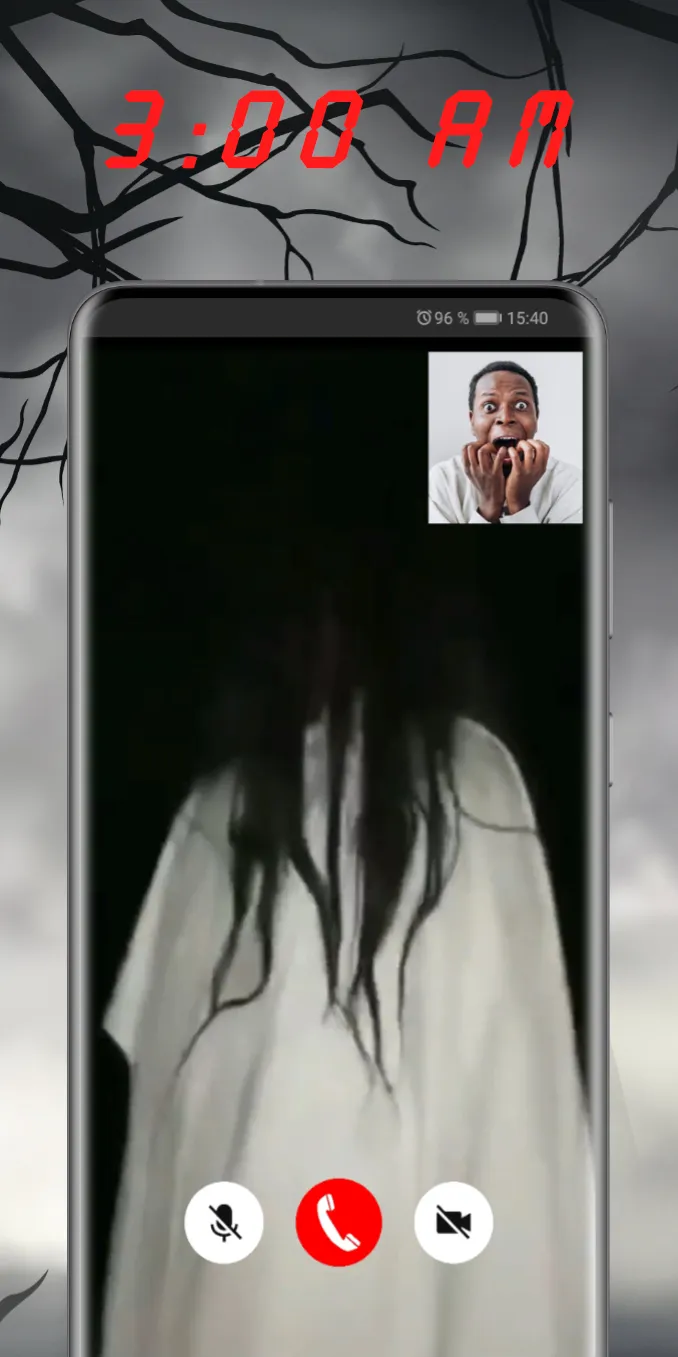 Scary ghost video call | Indus Appstore | Screenshot