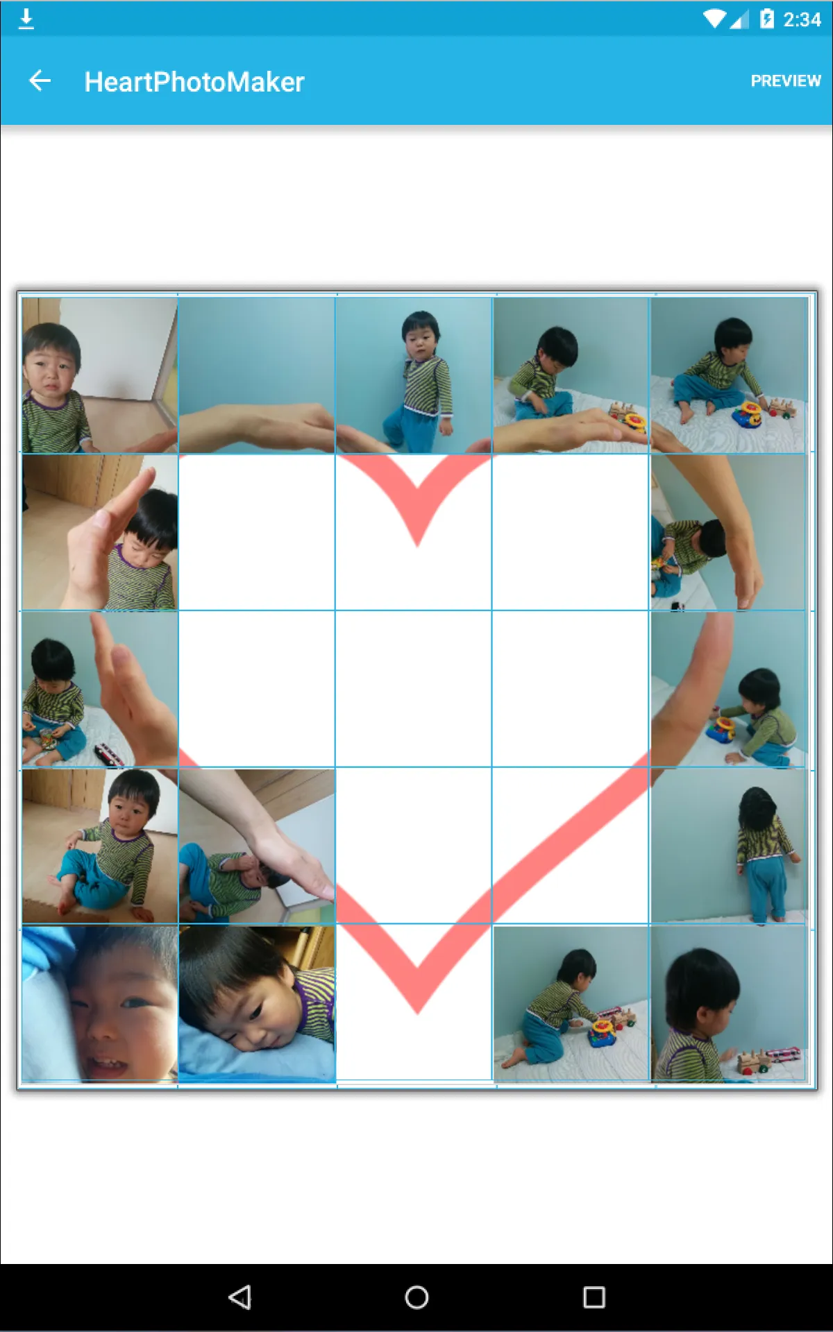 Heart Photo Maker -collage fun | Indus Appstore | Screenshot