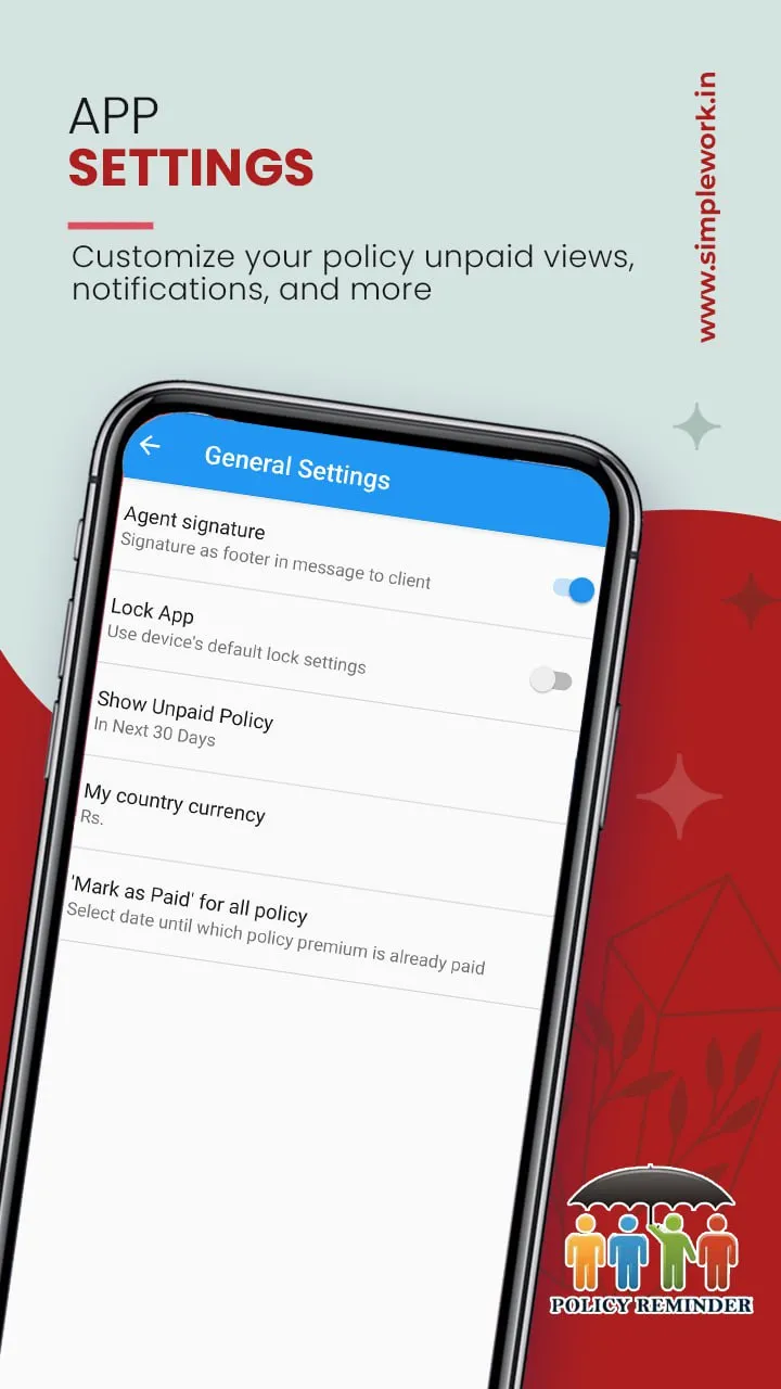 Policy Tracker & Reminder | Indus Appstore | Screenshot